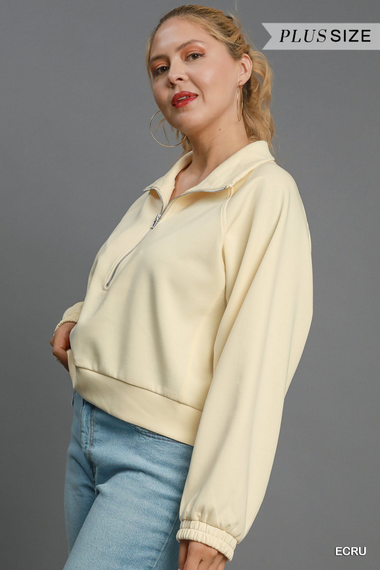 Stay Simple Half Zip