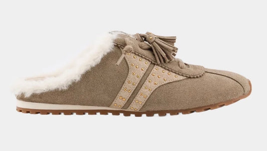 Patsy - taupe suede