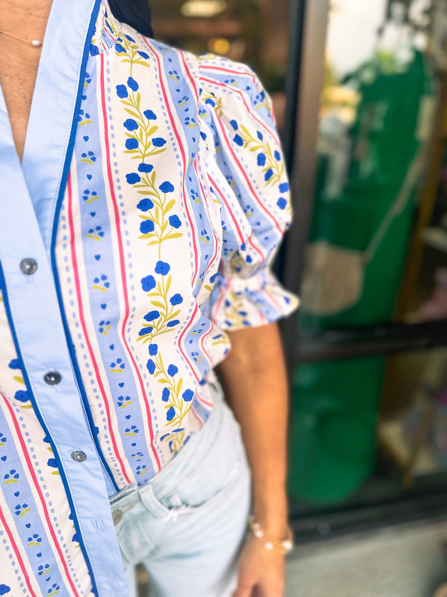 Trisha Top - blue