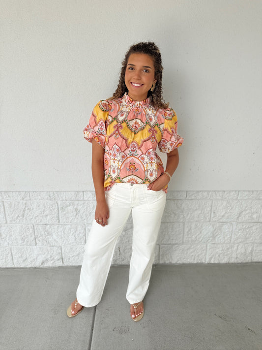 optic white patch denim