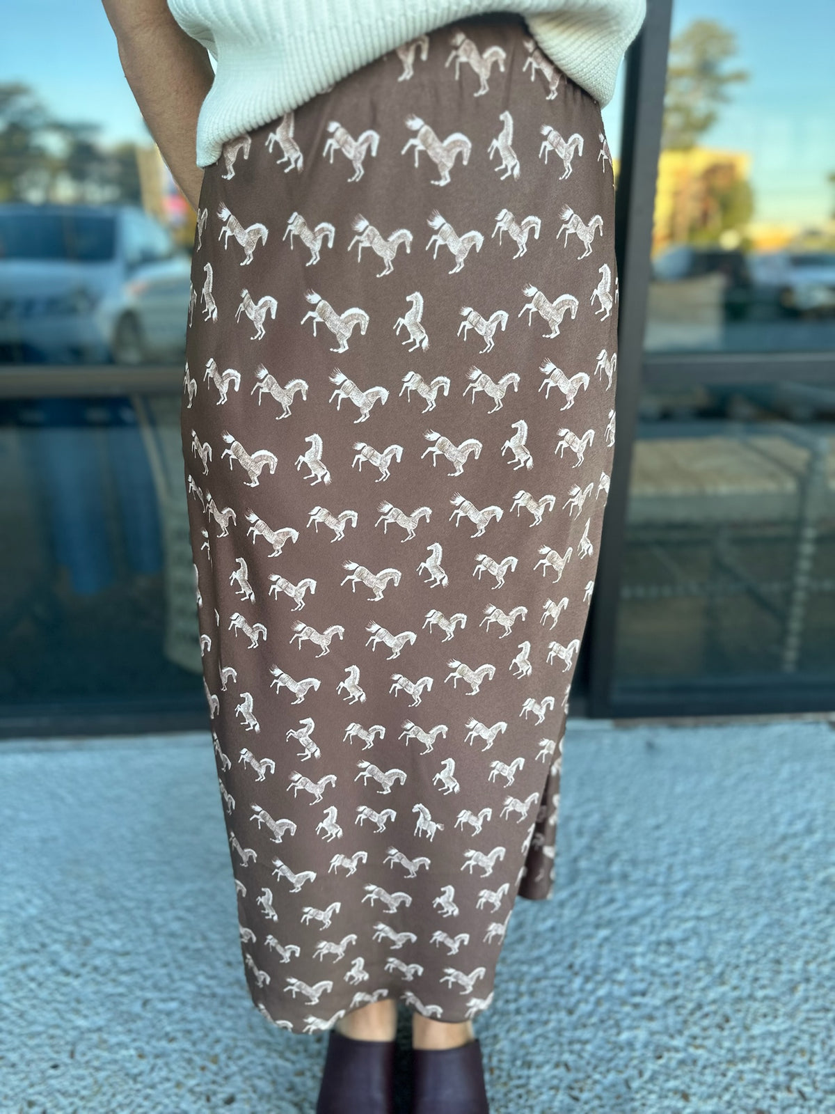 Saddle Up Horse Skirt