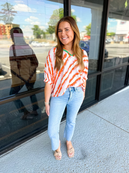 Orange Kiss Top