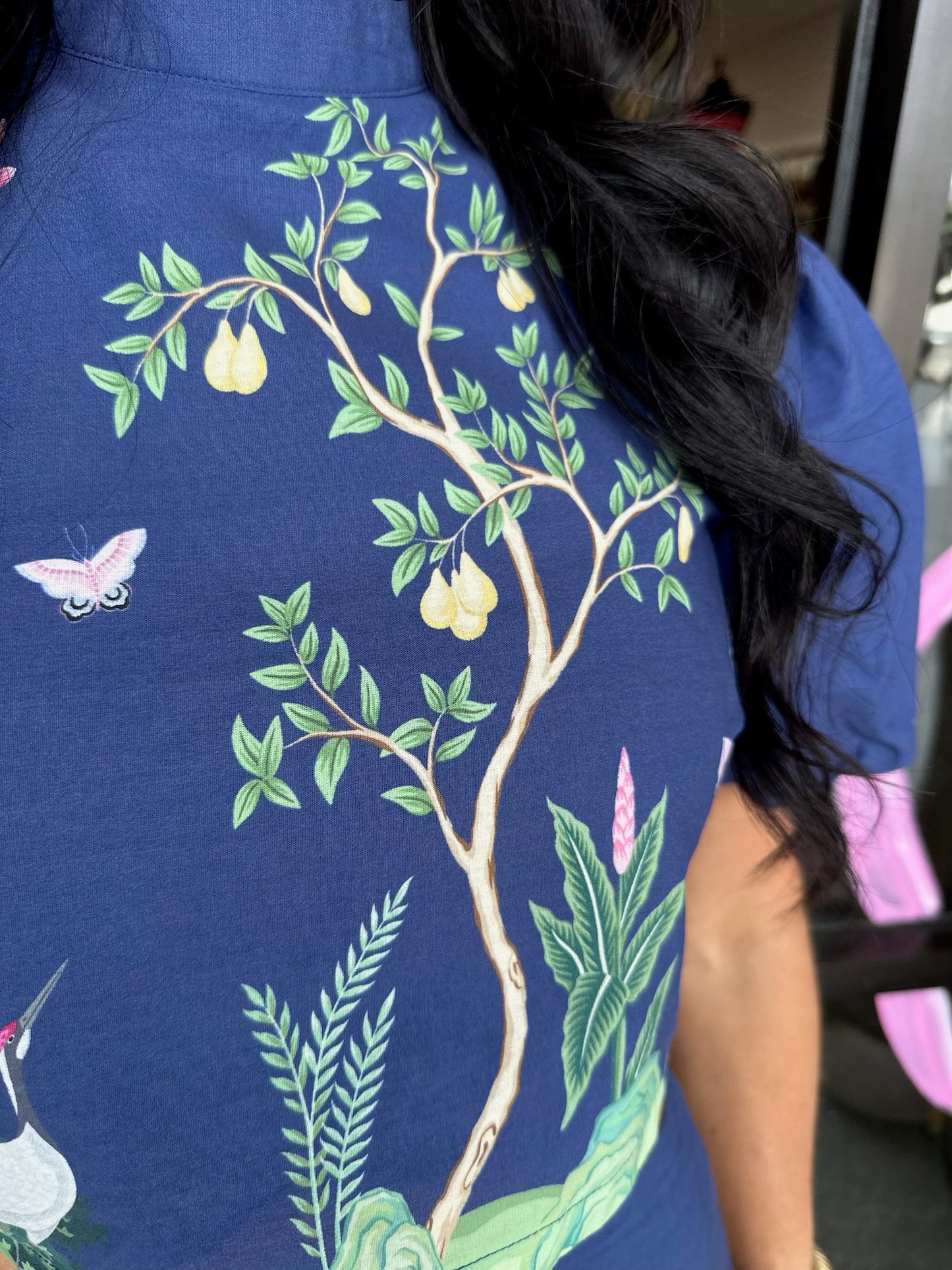 botanical gardens set - navy