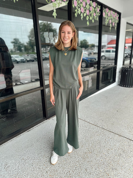 Just Me Please Set - forest green