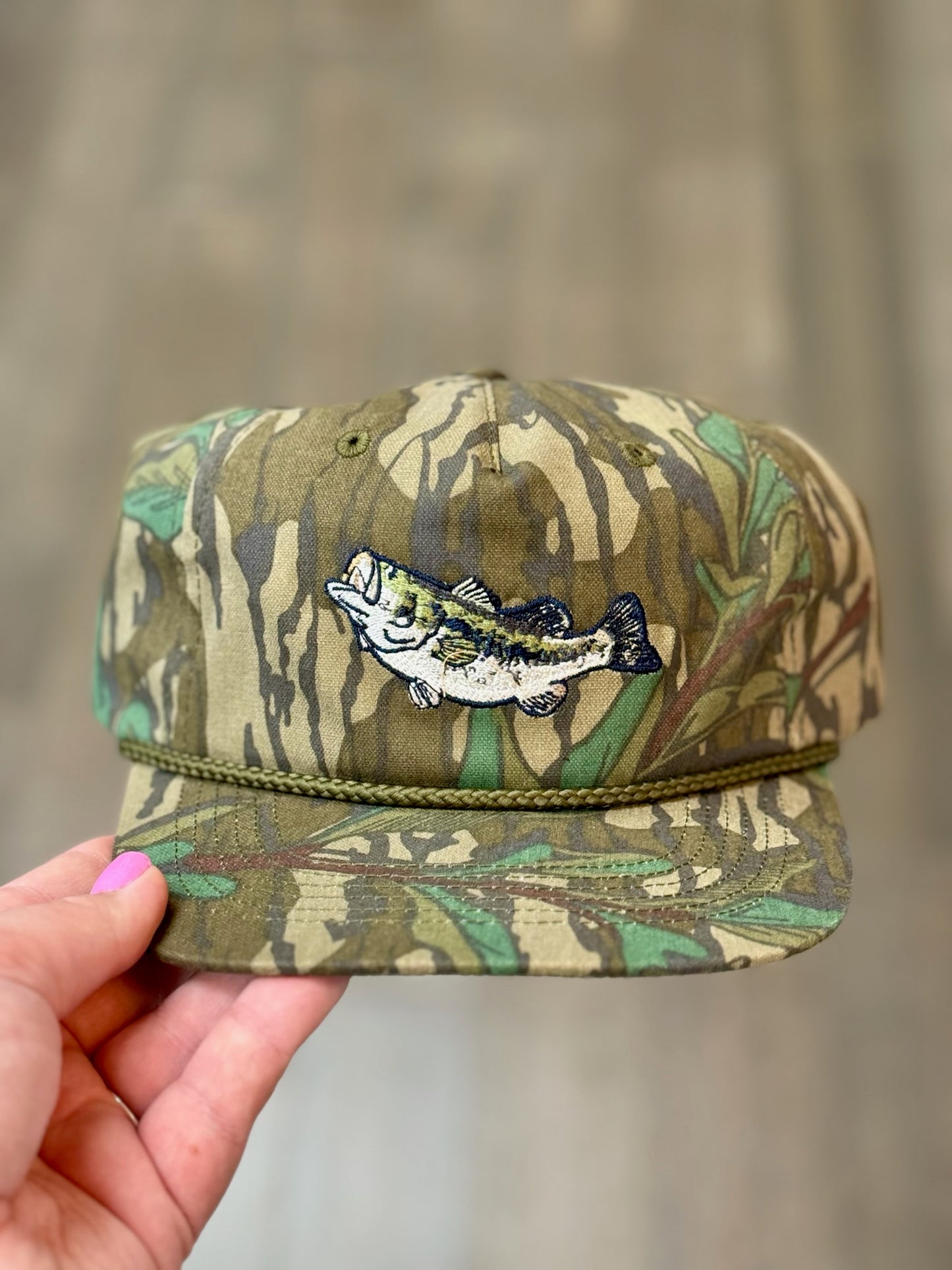 Bass 5 Panel Rope Hat