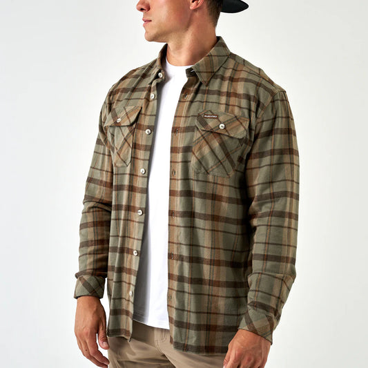 Timber Brown Flannel