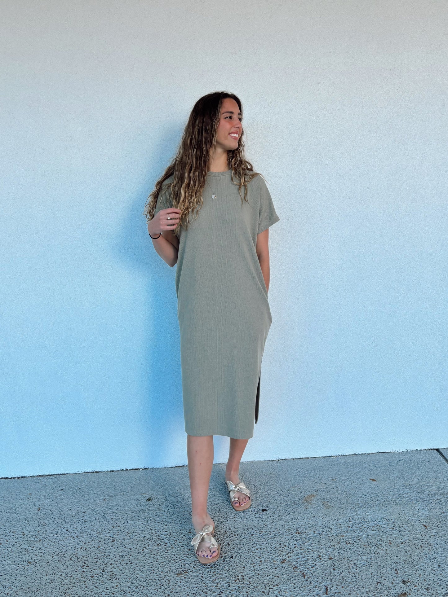 Textured Midi - Dried Sage