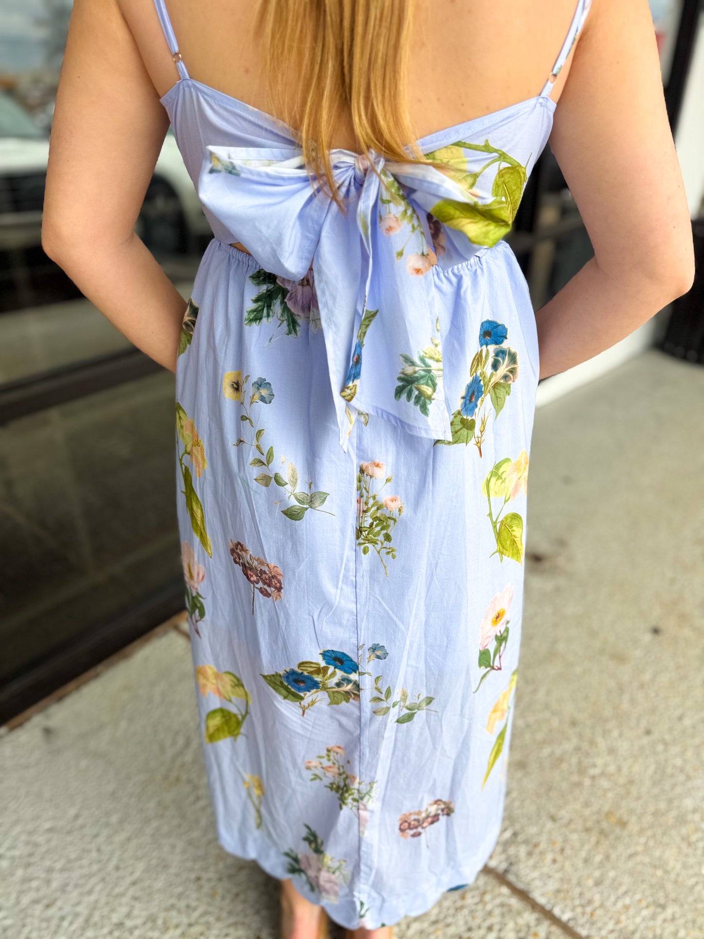 After Work Dress - Blue Mix