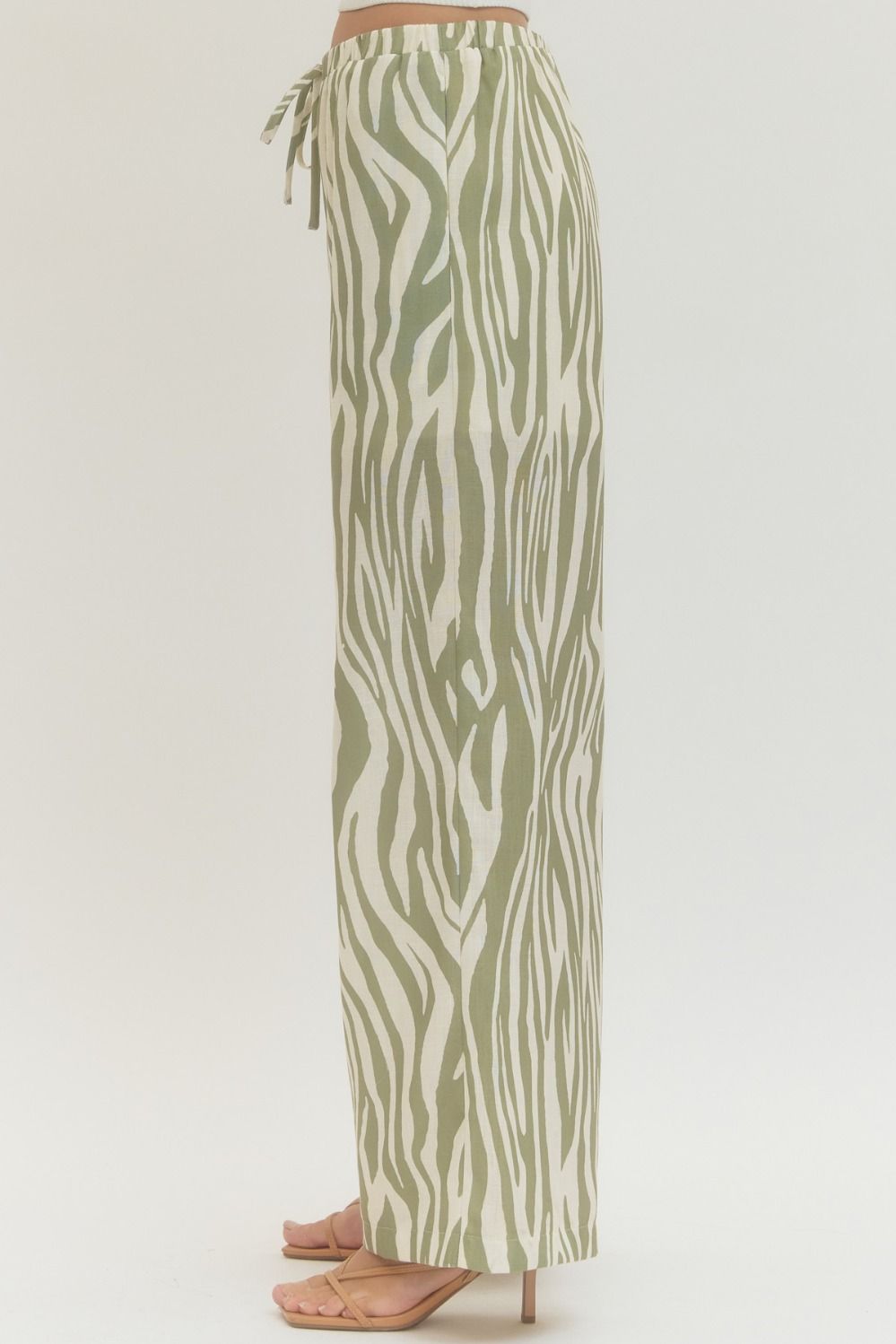 Seeing Stripes Pants - Sage