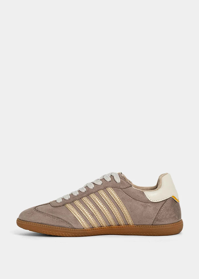 Stevie - Mink Suede