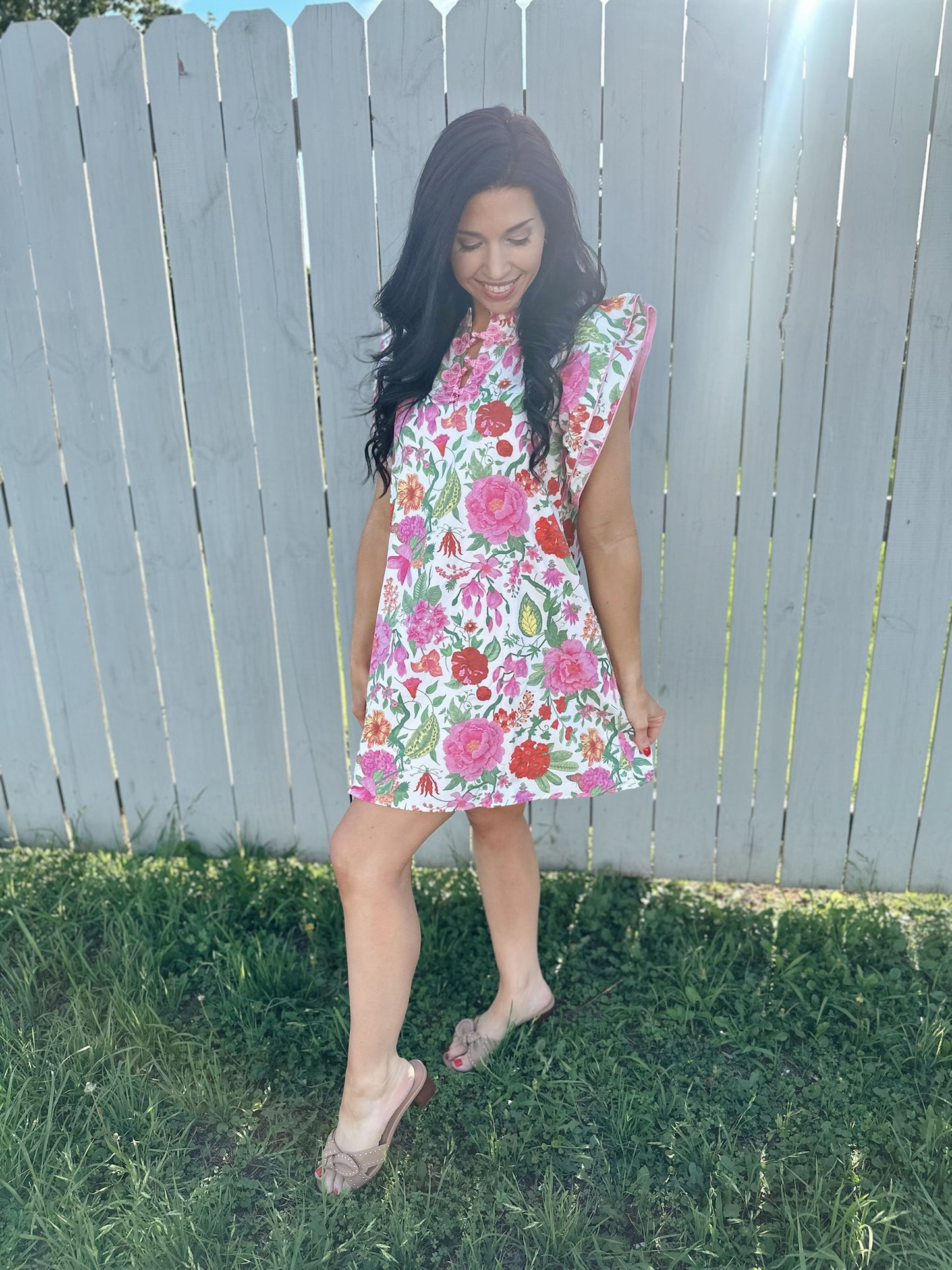 Adelyn Dress - pink