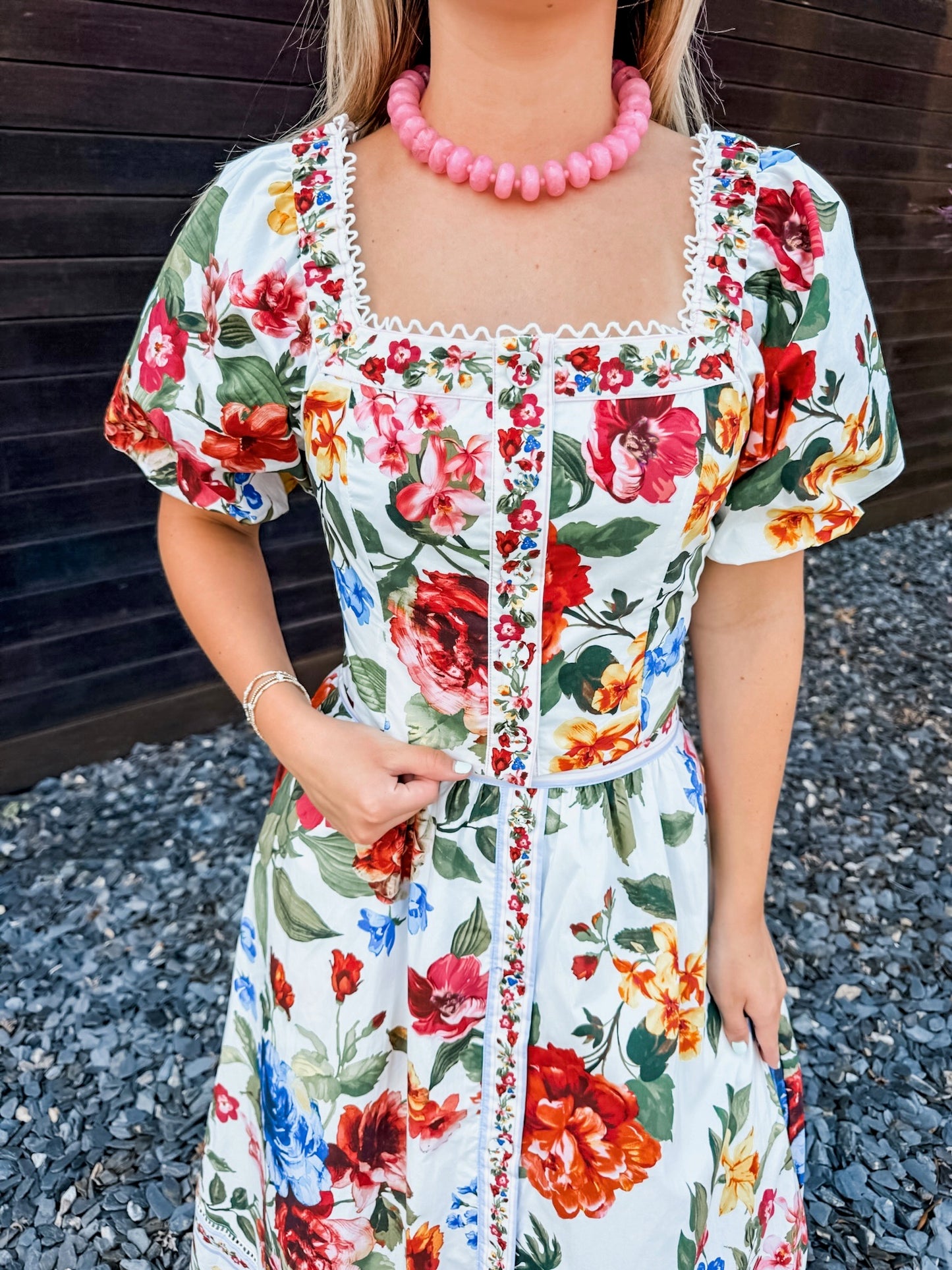Derby Girl Set - white multi