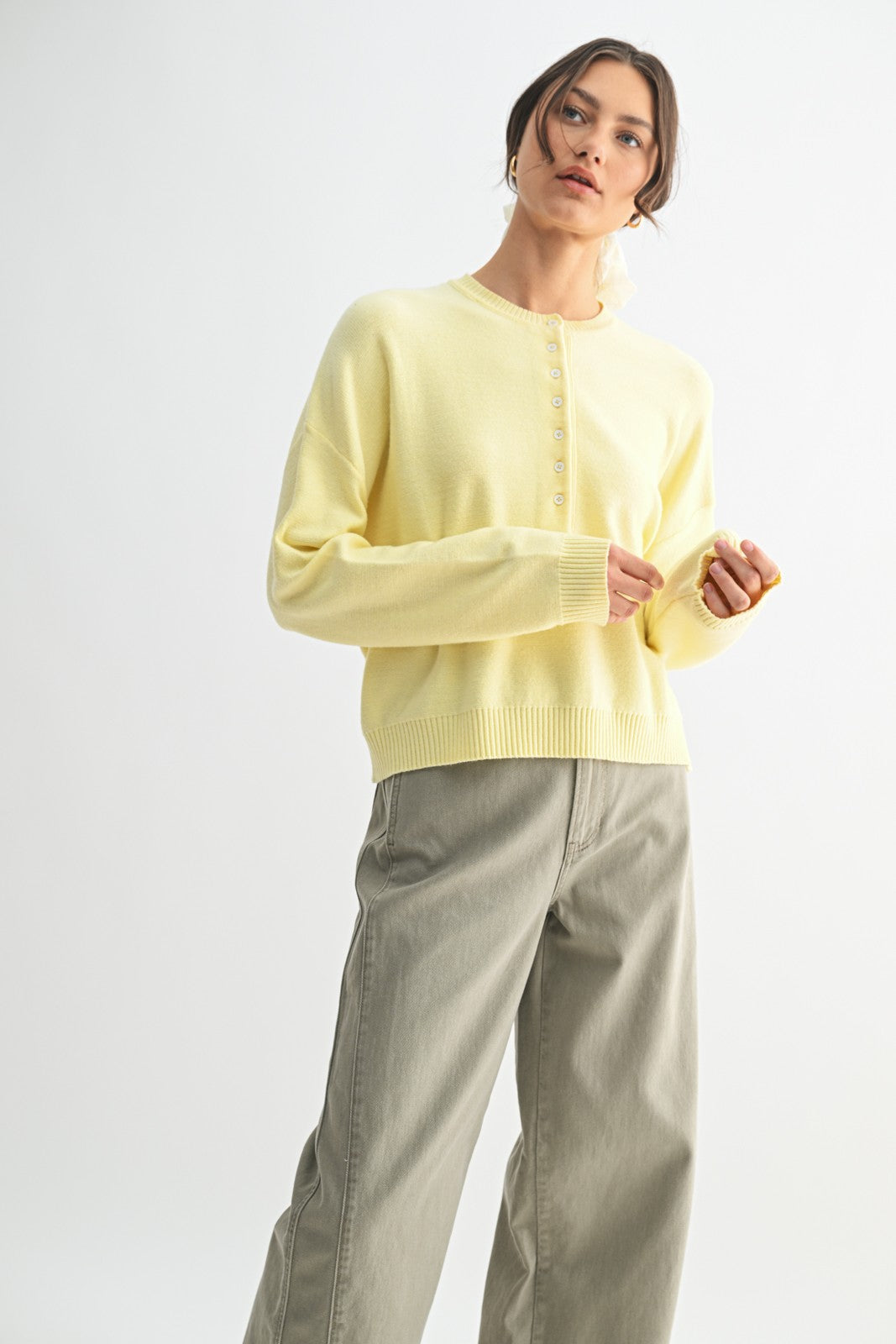 Hensley Button Up Sweater