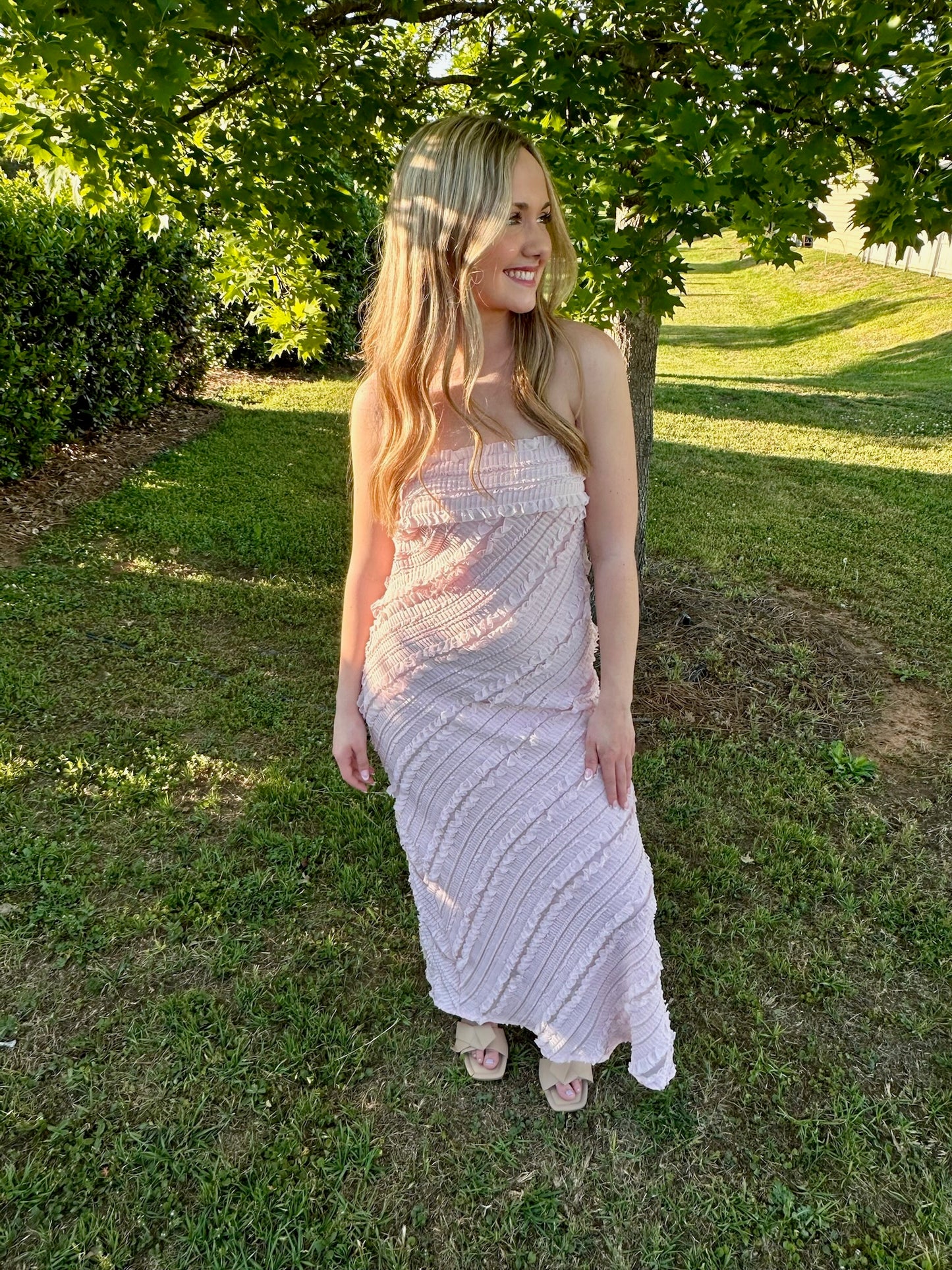 Cali Strapless Maxi