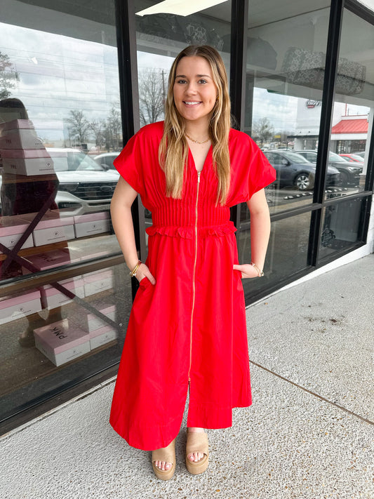 Gabriella Midi - Red