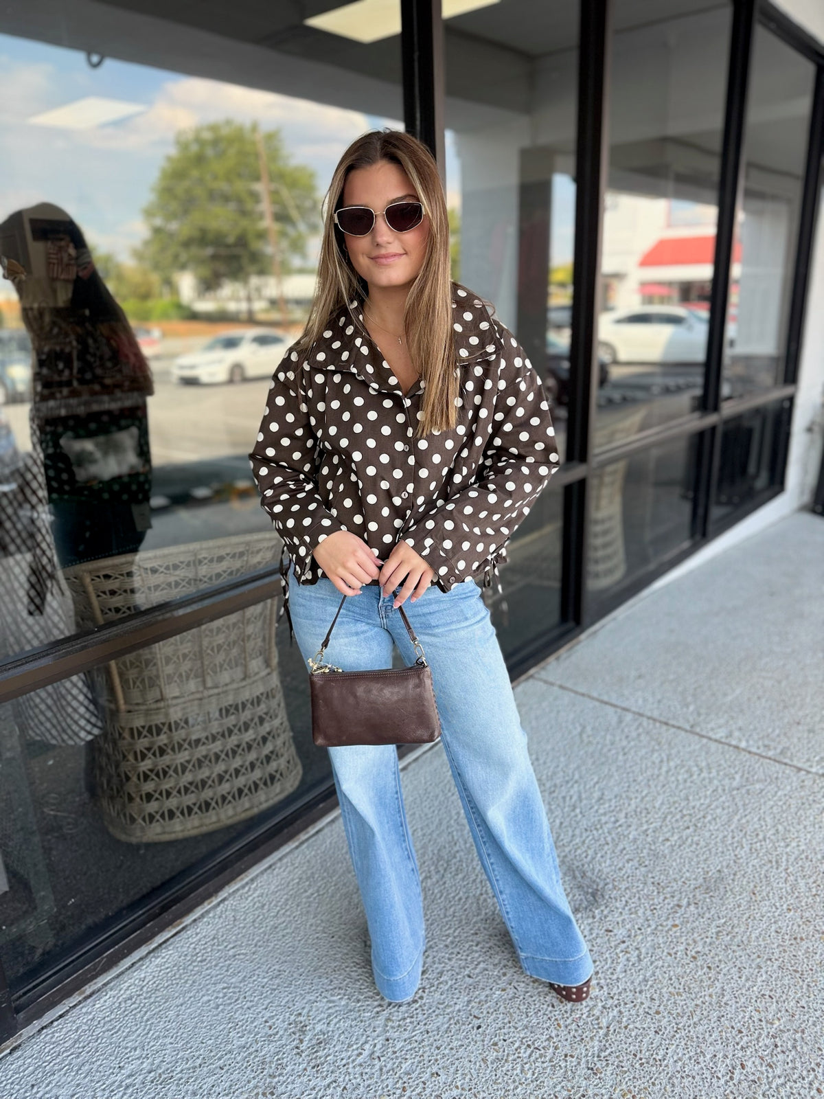 Lover Girl Jacket - brown cream