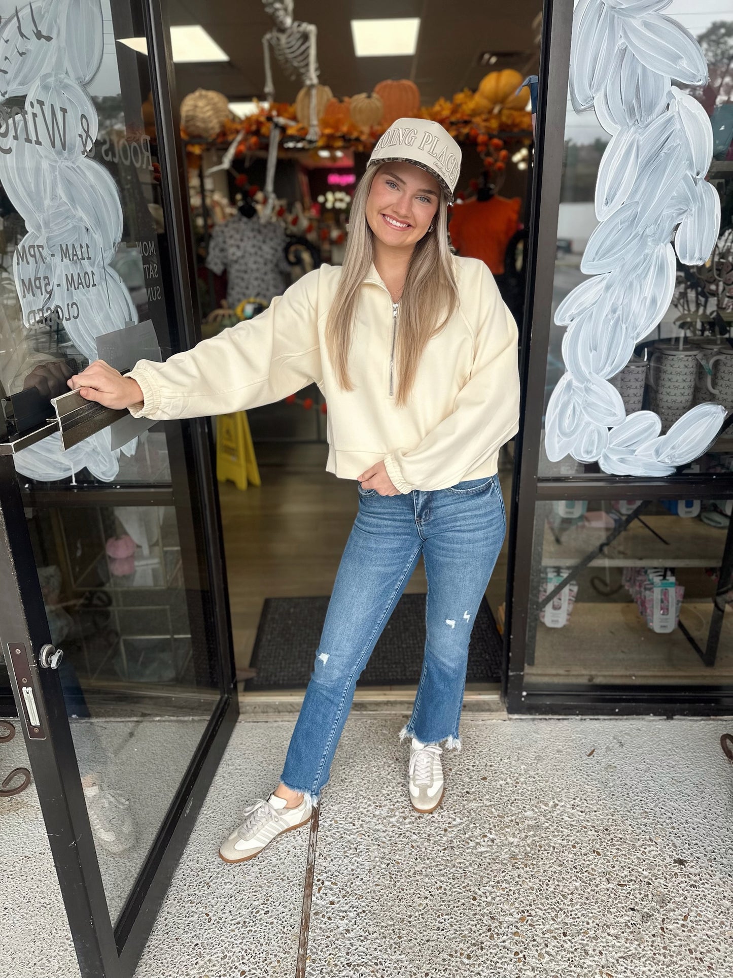 Stay Simple Half Zip