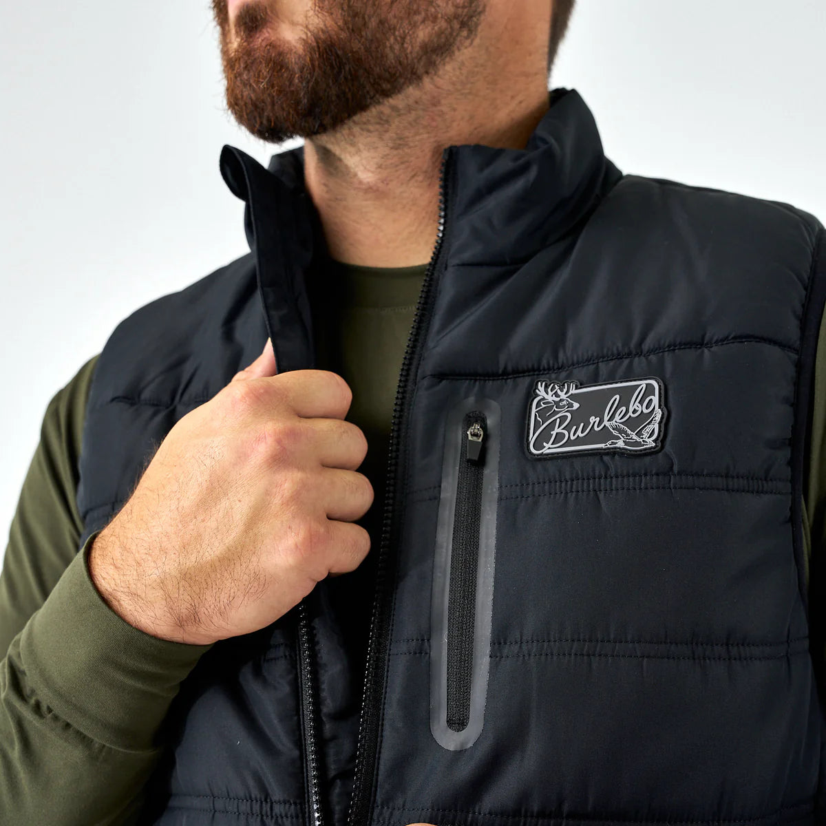 Black Puffer Vest