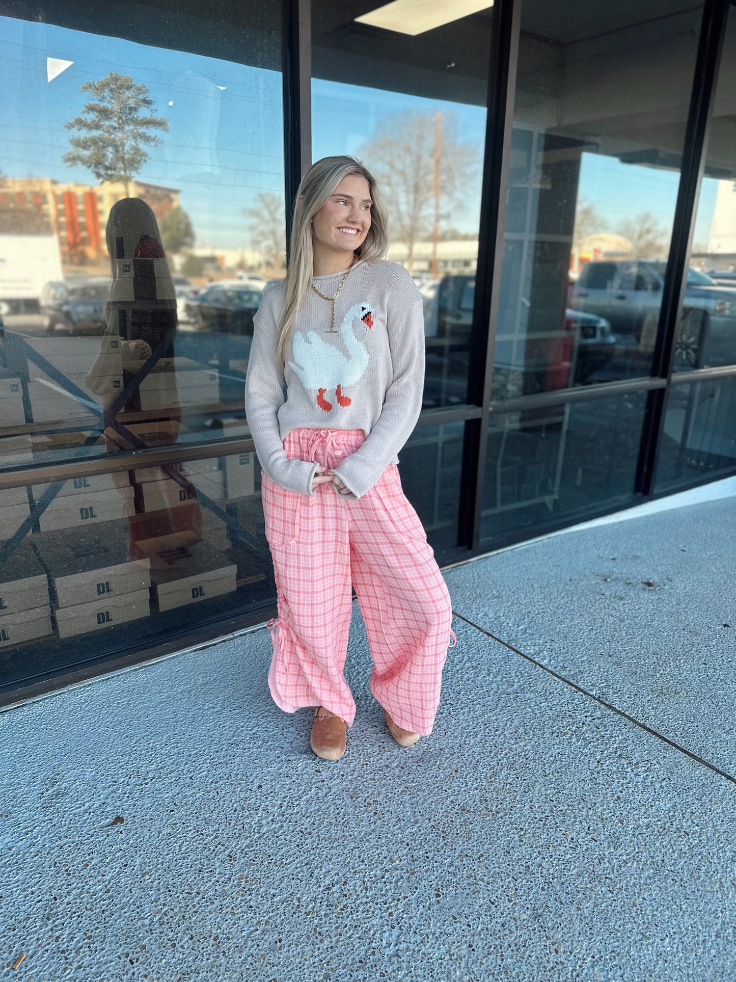 Swan Sweater - Stone