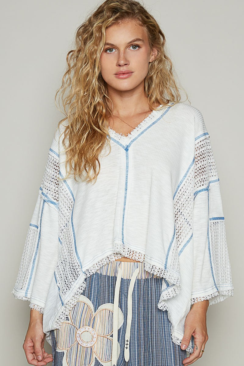 The April Top-Ivory