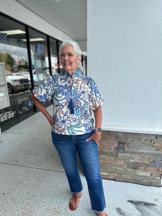 Vacay Dream Top - Navy