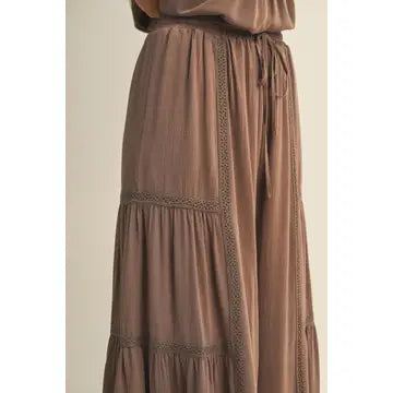 Wilma Set Pants - Ice Mocha