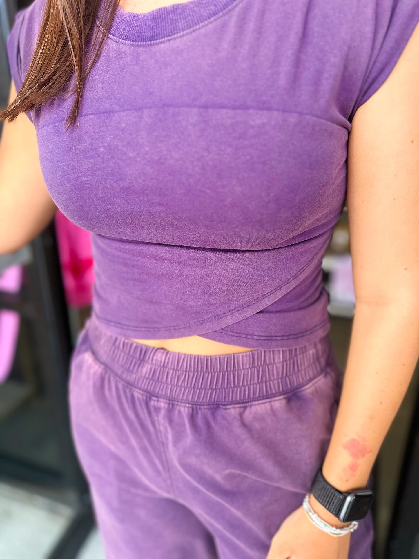 Finish Jogger Set - deep fig