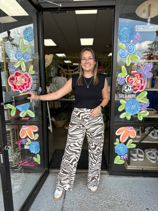 Hayden Zebra Pants