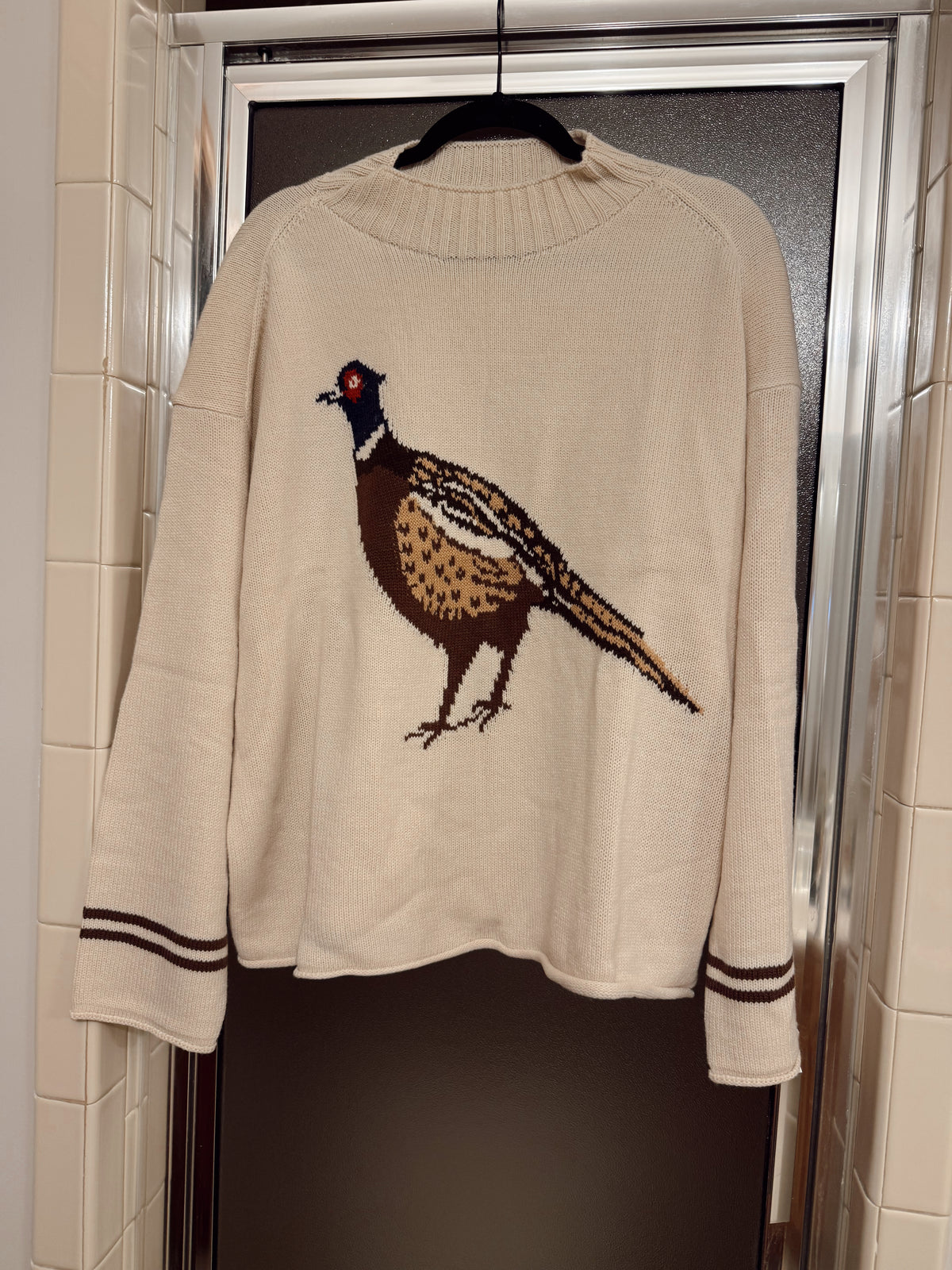 Pheasant Sweater - cream