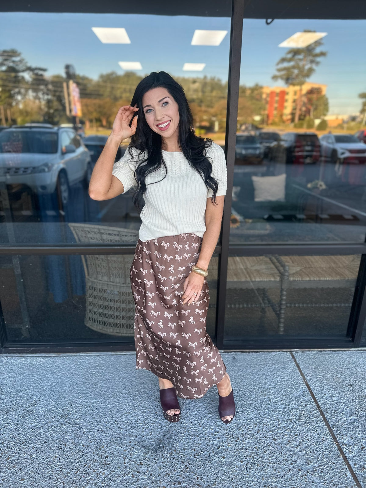 Saddle Up Horse Skirt