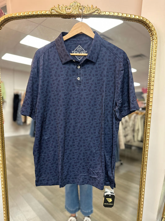 Performance Polo - Navy Stars and Stripes