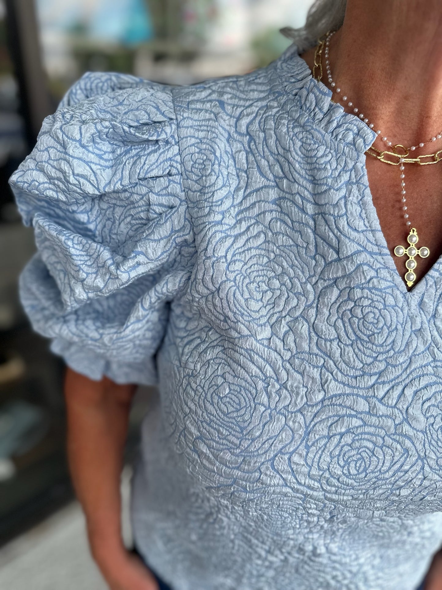 Mallie Top - Blue