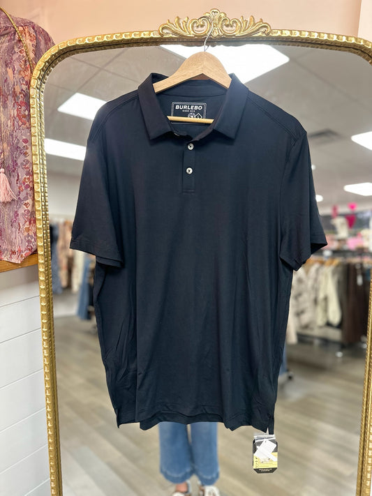 Performance Polo - Midnight Black