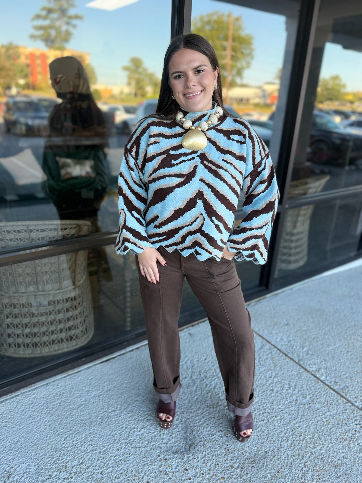 The Everyday Edit Top - light blue