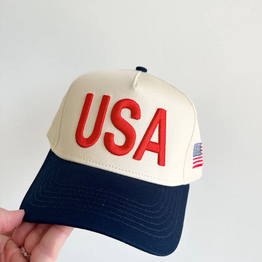USA Vintage Trucker Hat