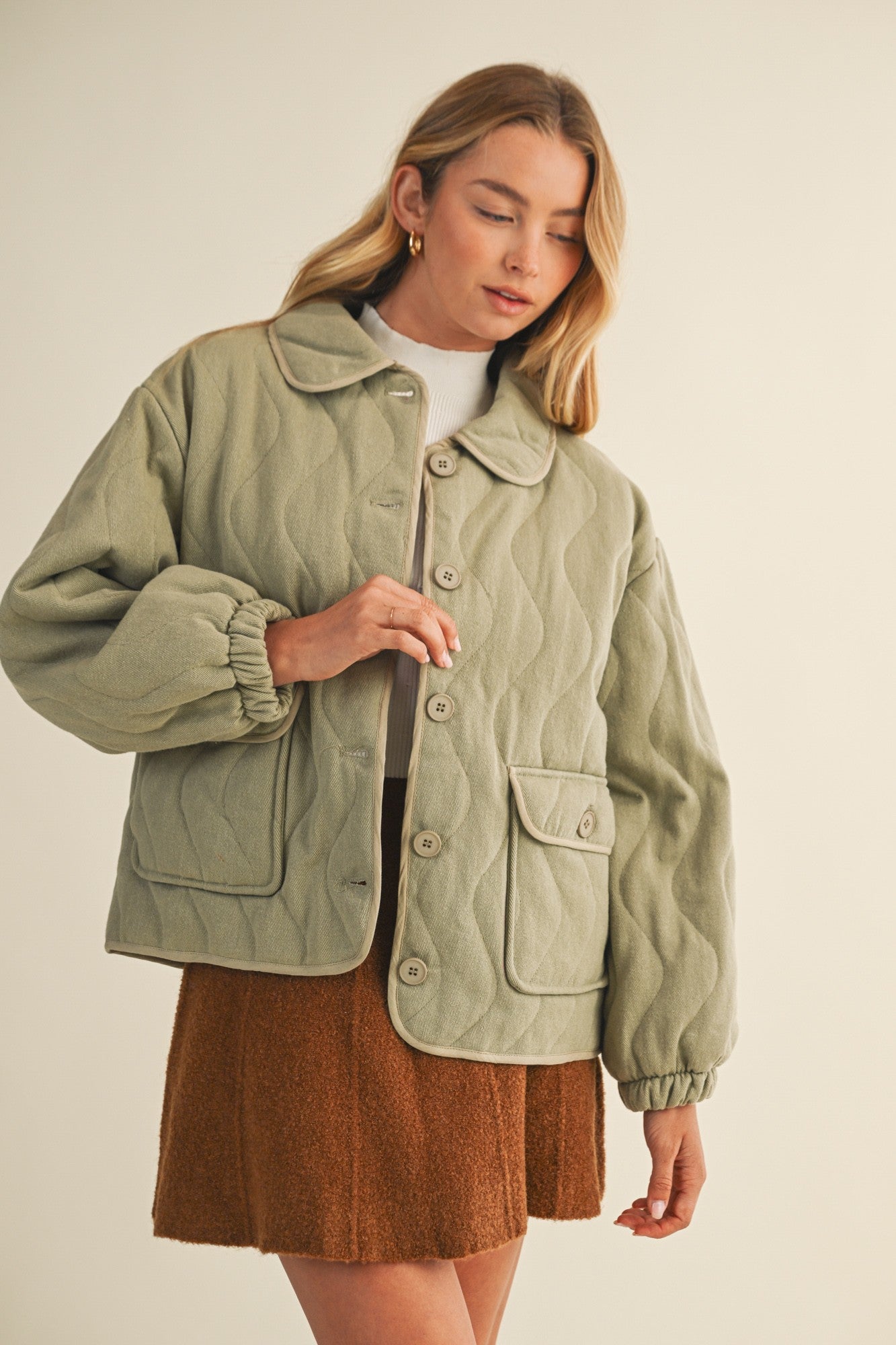 Ride the Wave Quilted Jacket