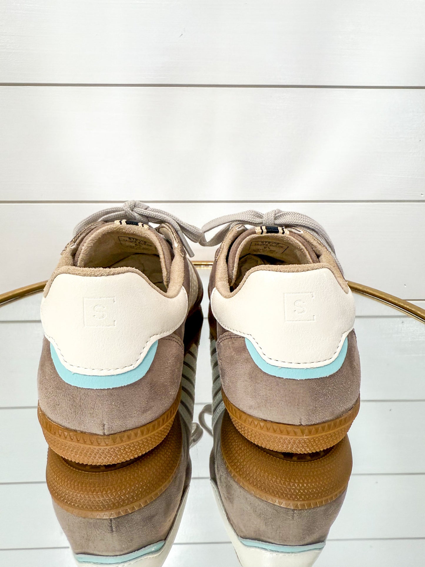 Stevie- Taupe Suede
