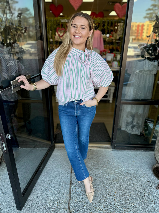 Courtney Top - Pink Mix