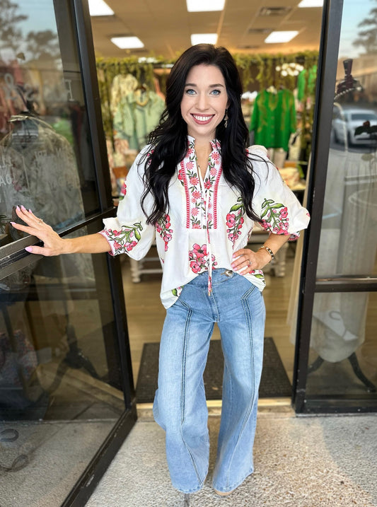 Do It Again Top - cream