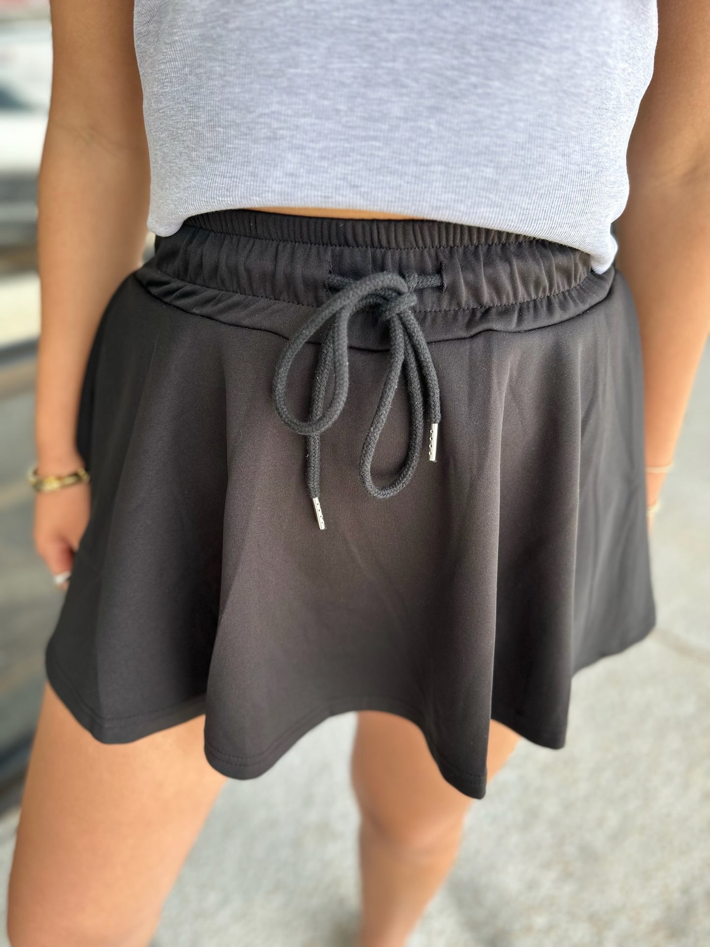 Call It Terry Skort - Black