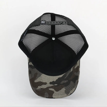 Ole Boy Black Camo Classic Logo Patch Hat