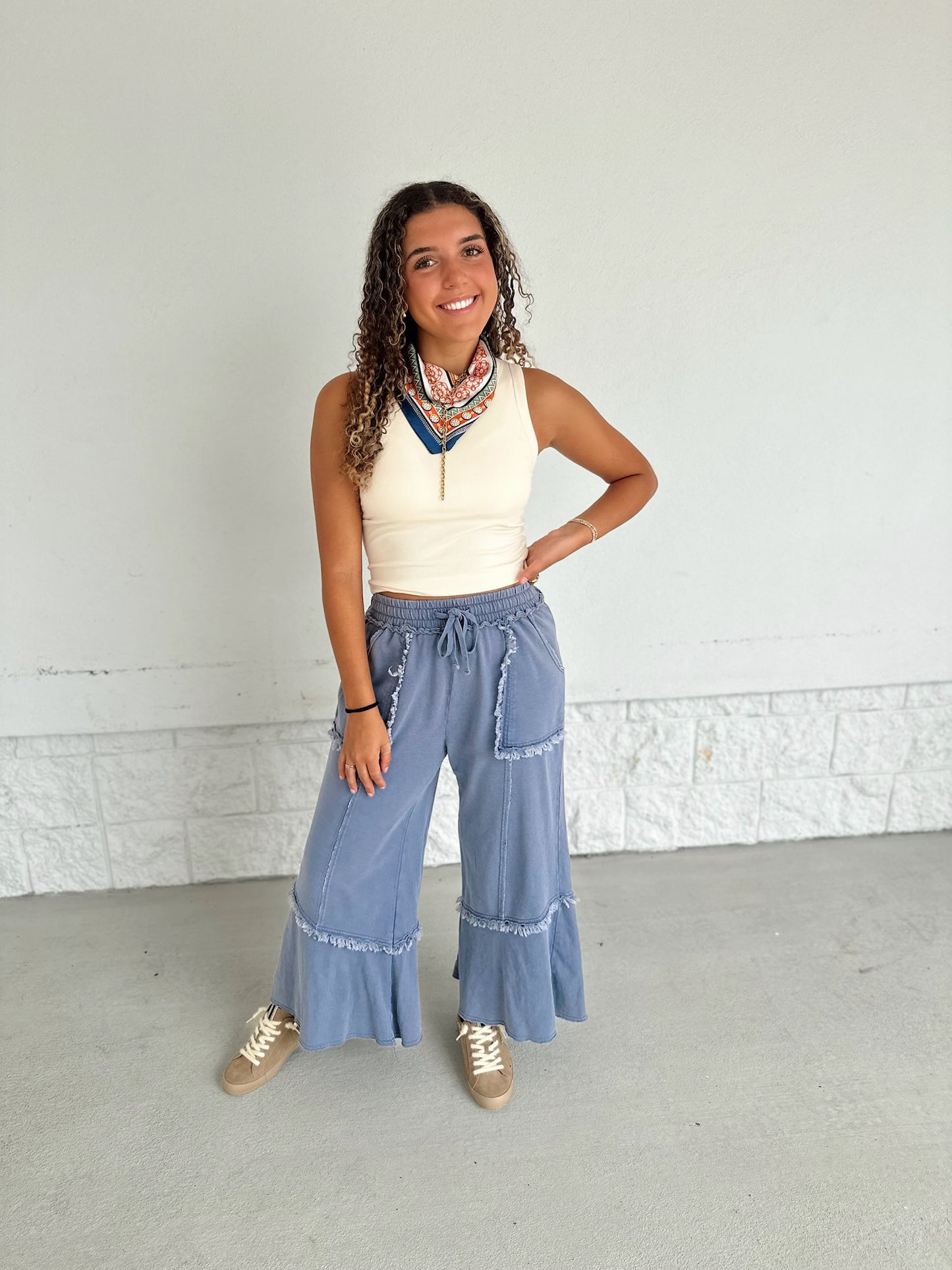 Cute and Flare - Denim Blue