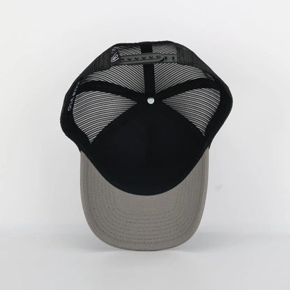 Ole Boy Grey/Black Classic Logo Patch Hat