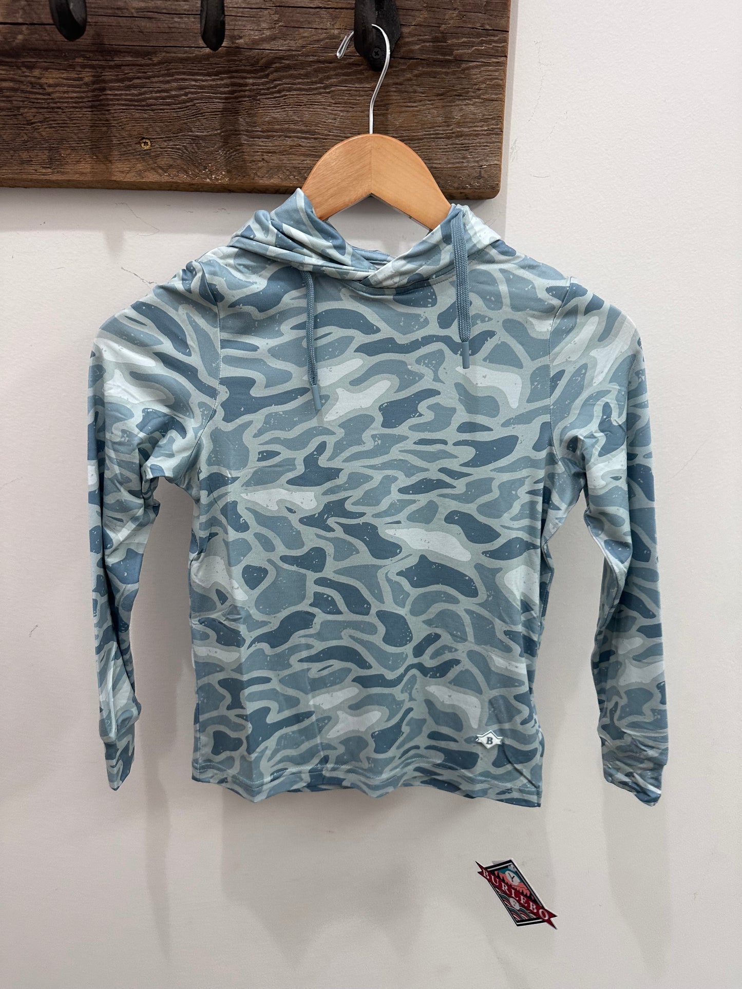 (Y) Performance Hoodie - Seaside camo