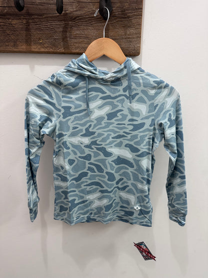 (Y) Performance Hoodie - Seaside camo