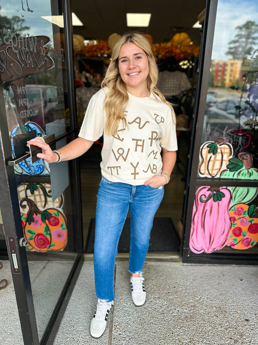 Gina Brand Tee-Cream