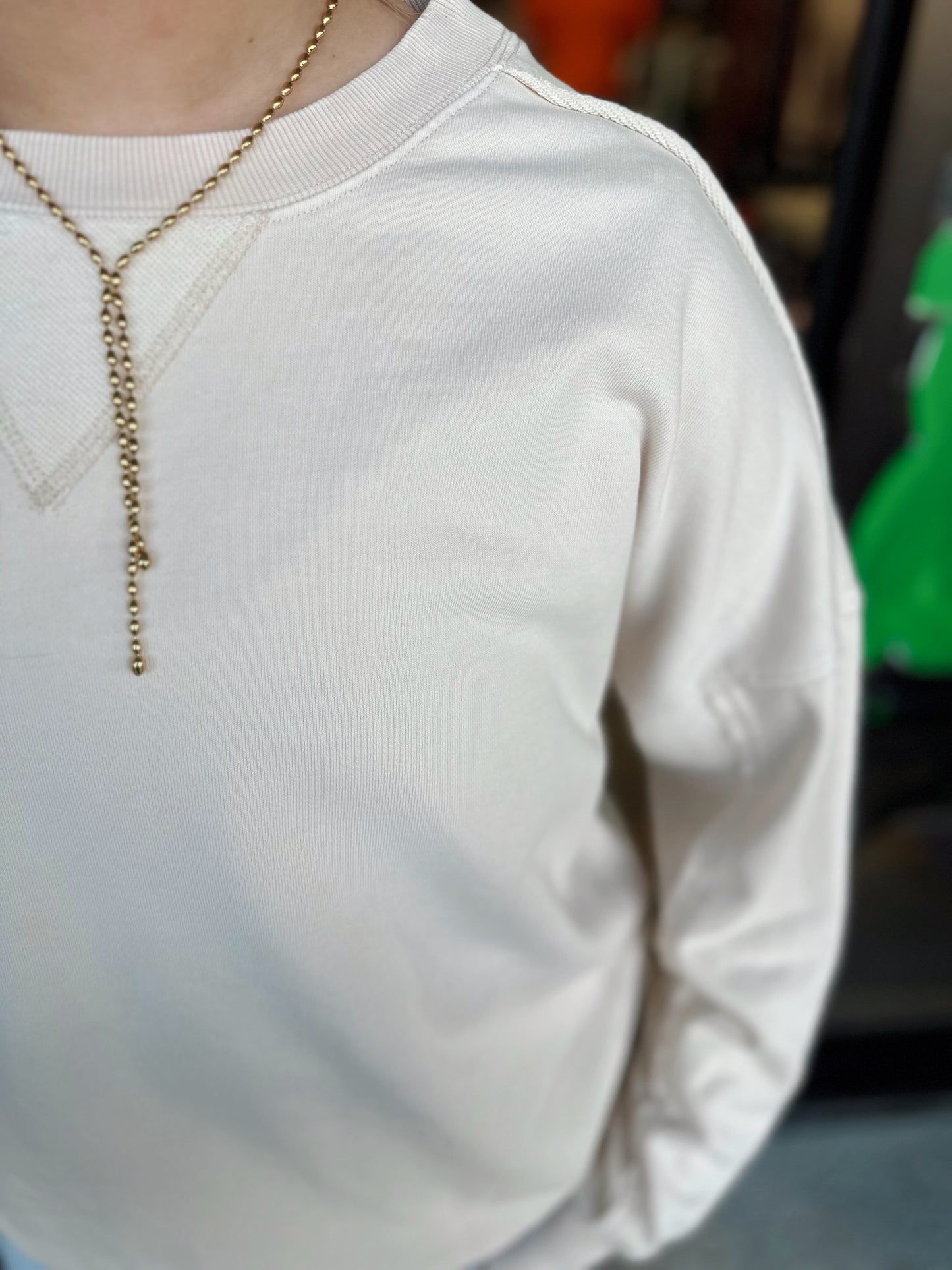 Livin Cozy Top - ecru