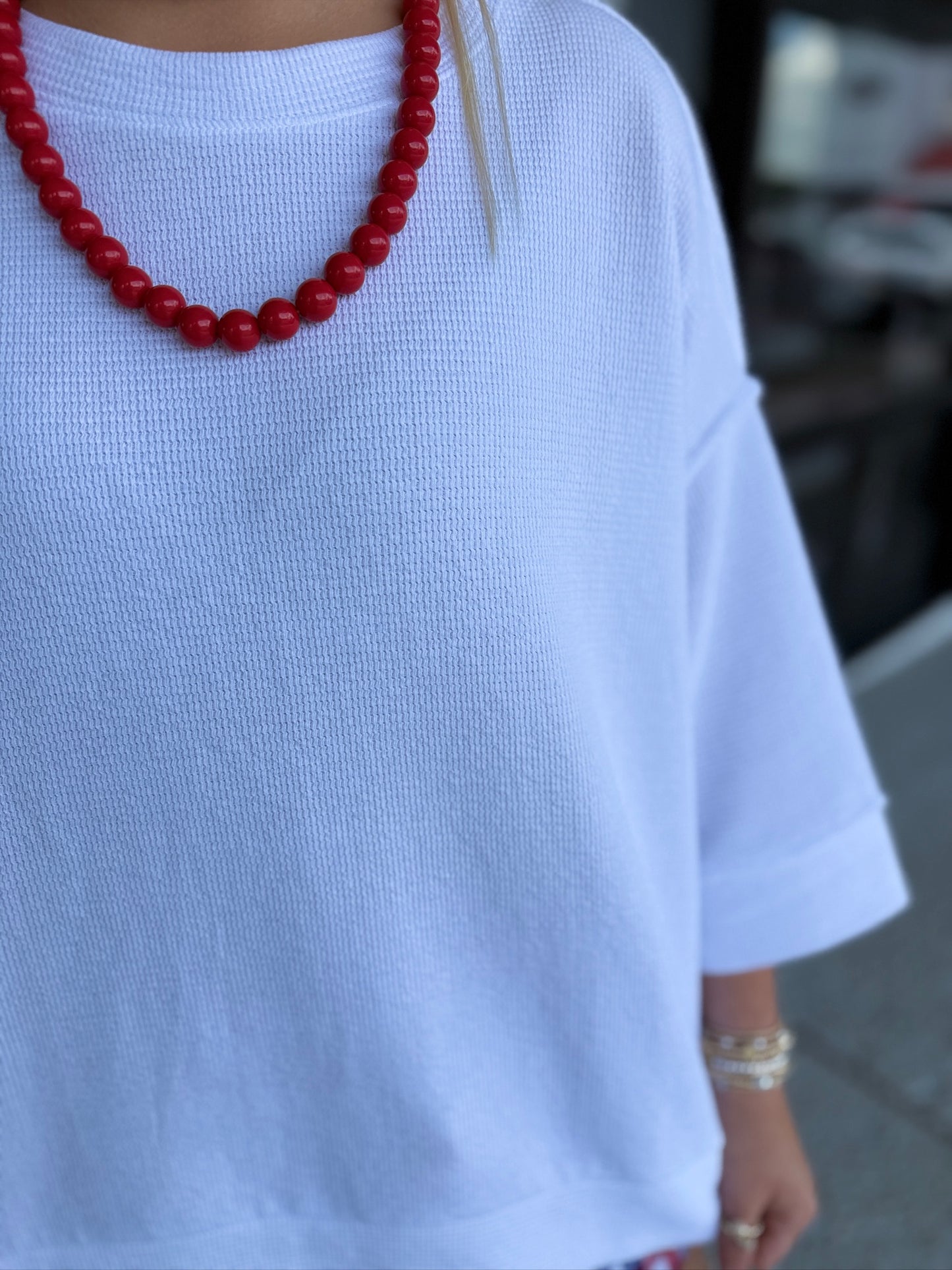 Misty Top - white
