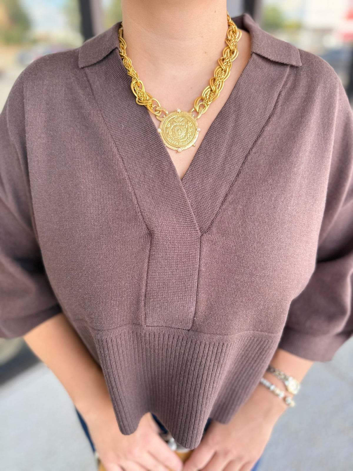 Holli Top - brown