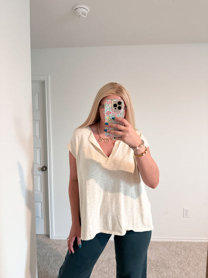 Laveta Vest Top - Cream